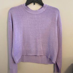 Light Purple Knit Sweater
